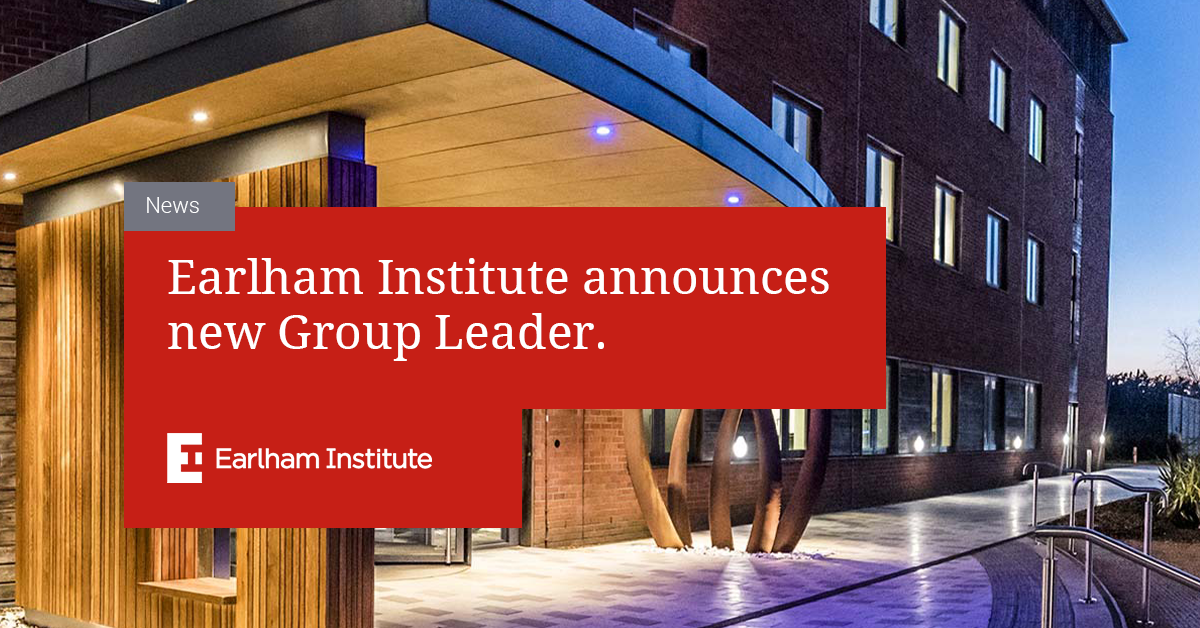 New Group Leader joins Earlham Institute